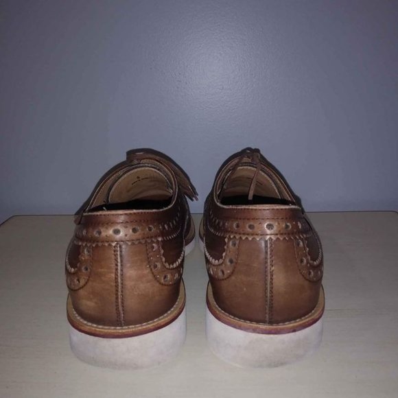 Tod's men's brown leather lace up oxfords size 5 - Picture 5 of 5